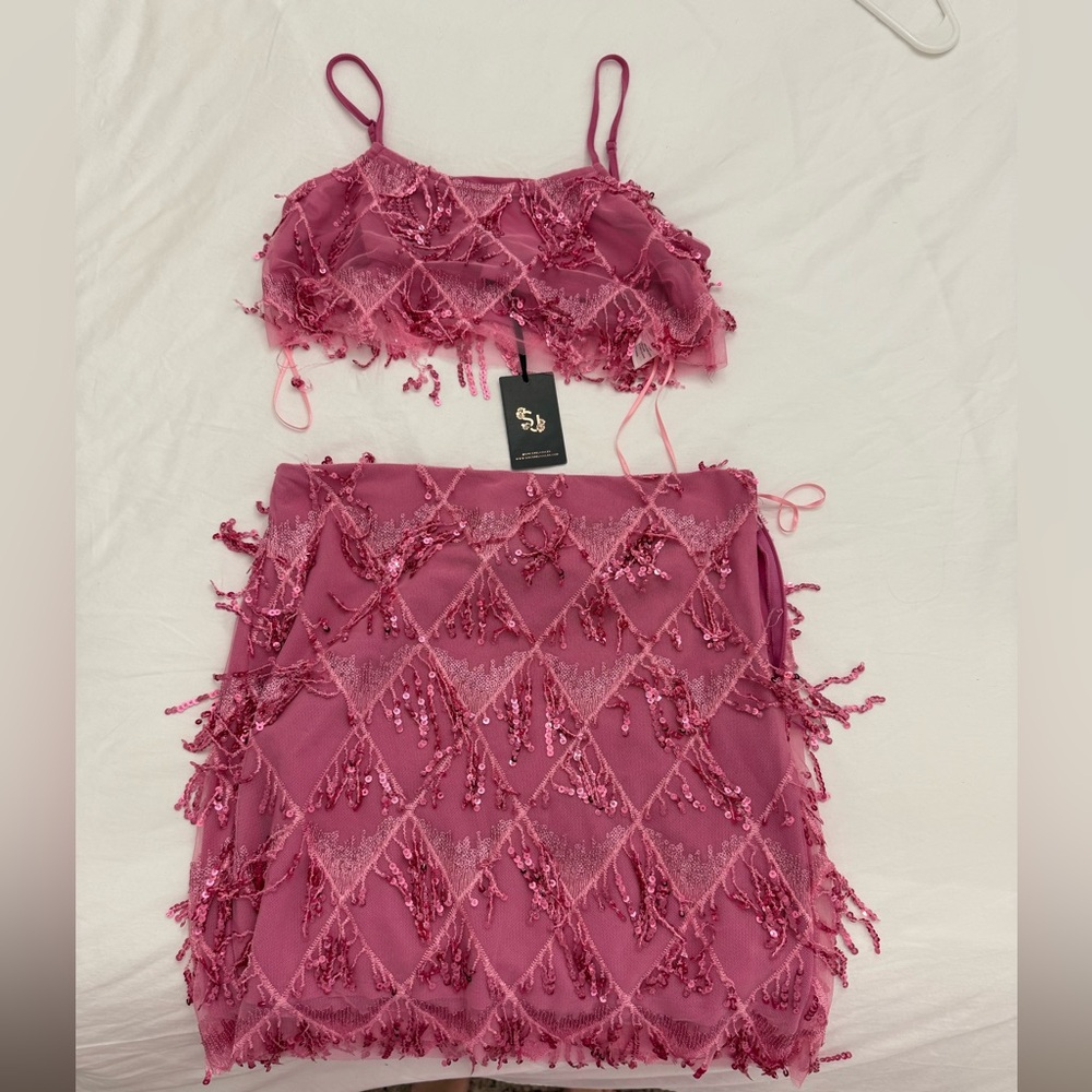 Eras Tour concert pink 2 piece set size small